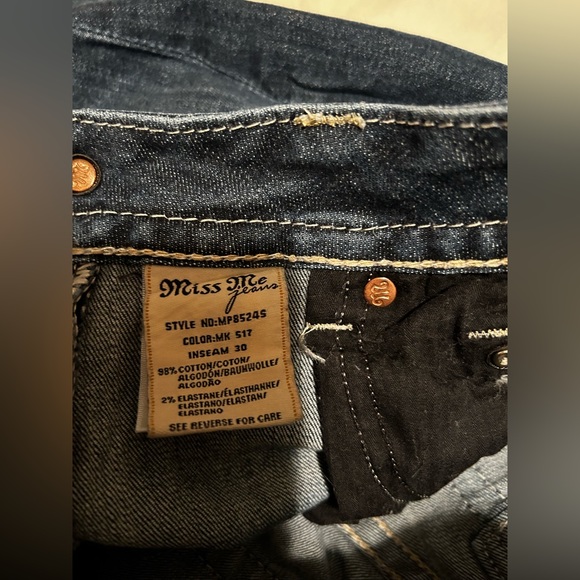Miss Me Jeans size 27x30 - Picture 8 of 8